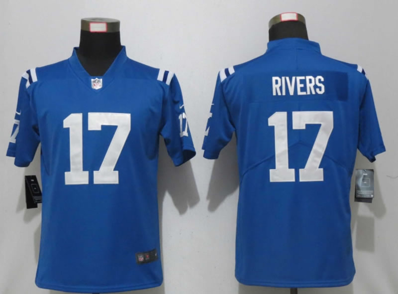 Women Nike Indianapolis Colts 17 Rivers Blue Alternate Vapor Limited Jersey,We sell and wholesale Women Nike Indianapolis Colts 17 Rivers Blue Alternate Vapor Limited Jersey on line form chian!